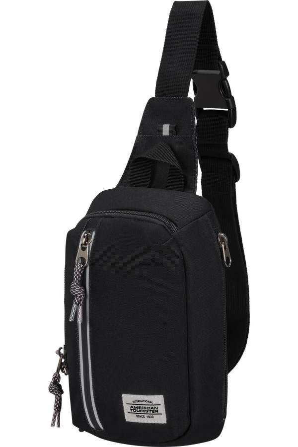 American Tourister Brightup Sling Bag Zip  Noir