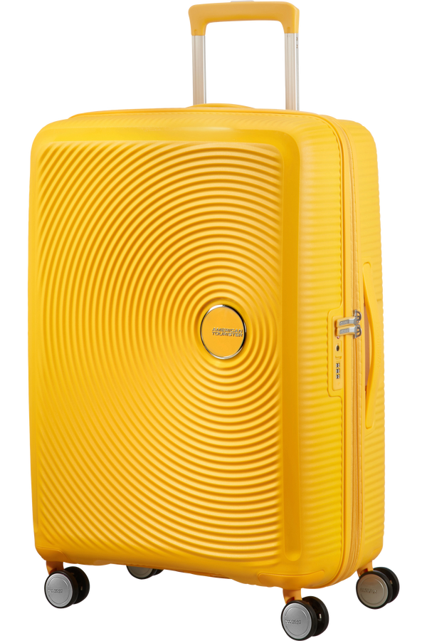 American Tourister Soundbox Spinner 67cm  Golden Yellow