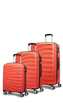 American Tourister Oceanfront 3 PC Set A  Juicy Orange