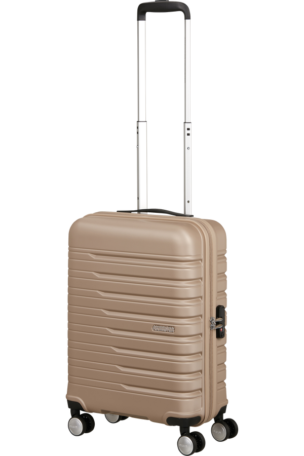 American Tourister Flashline Spinner 55/20 TSA  Or ivoire