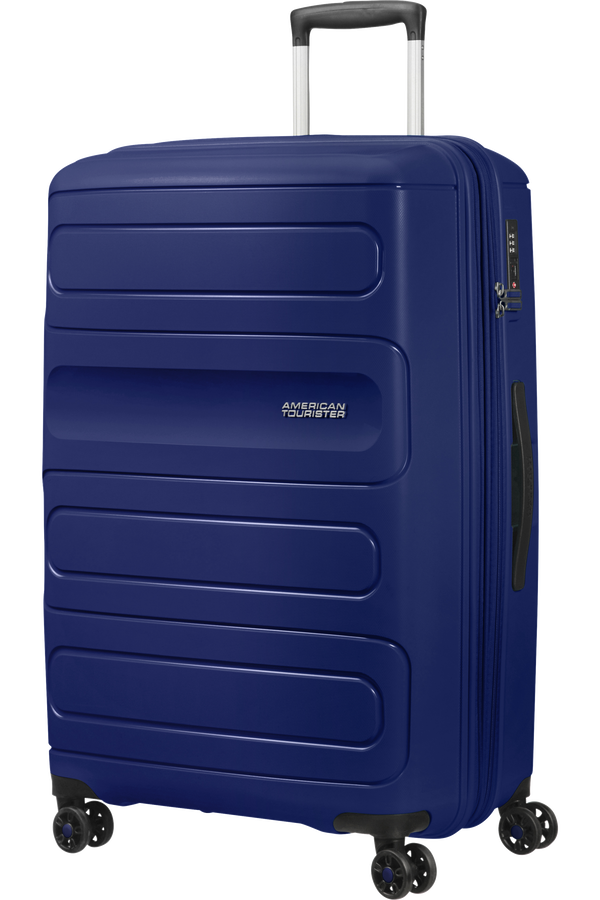 American Tourister Sunside Spinner Expandable 77cm  Bleu marine foncé