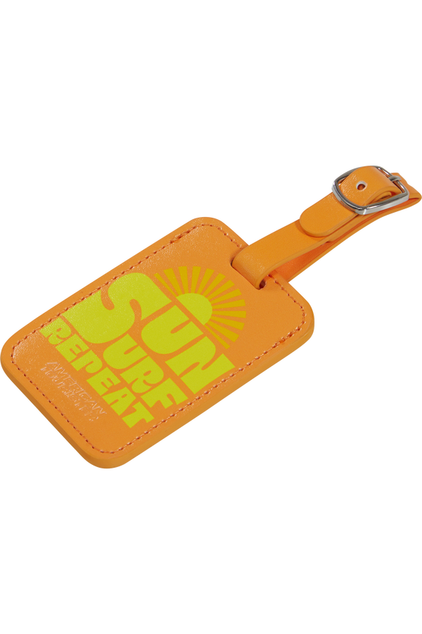 American Tourister American Tourist. Ta Luggage Tag X2 Print  Sun Surf Repeat