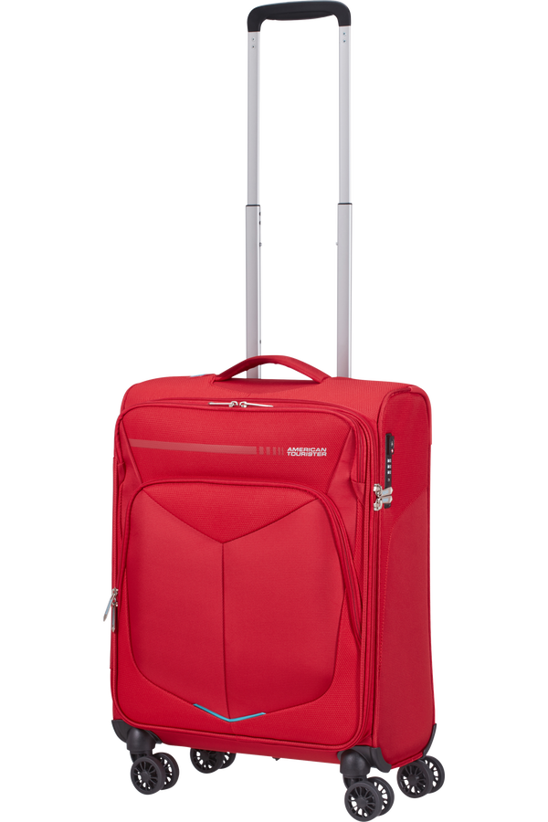 American Tourister Summerfunk Spinner Strict TSA 55cm  Rouge