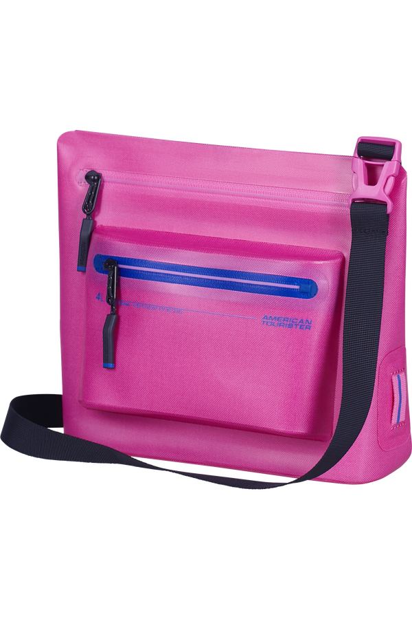 Colourdry M Sac &eacute;paule | American Tourister Colourdry Shoulder Bag M  Electric Fuchsia