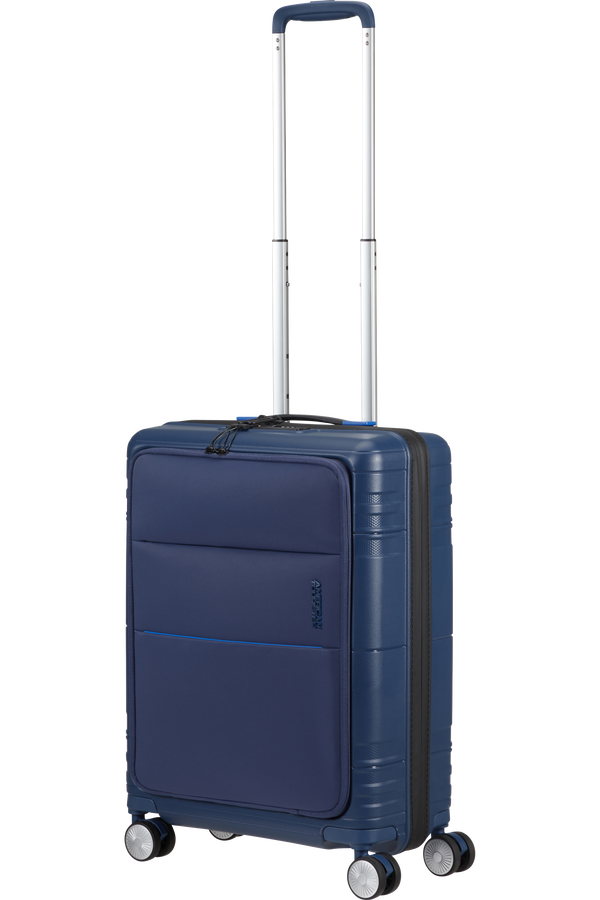 American Tourister Hello Cabin Spinner TSA 55cm  Bleu Marine