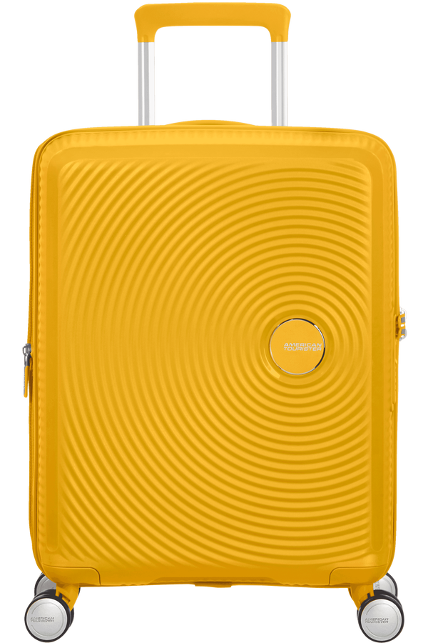 American Tourister Soundbox Spinner 55  Golden Yellow