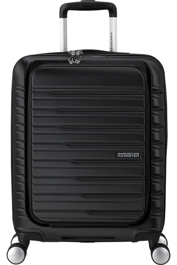 American Tourister Flashline SPIN. 55/20 FRONTLOADER  Shadow Black