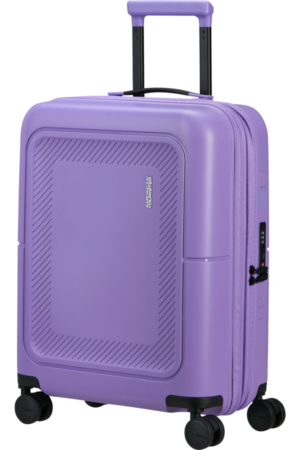 American Tourister DashPop Spinner Expandable TSA 55cm Violet Purple
