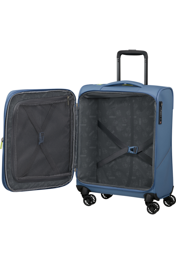 American Tourister SummerRide Spinner S EXP TSA SP 55cm  Coronet Blue