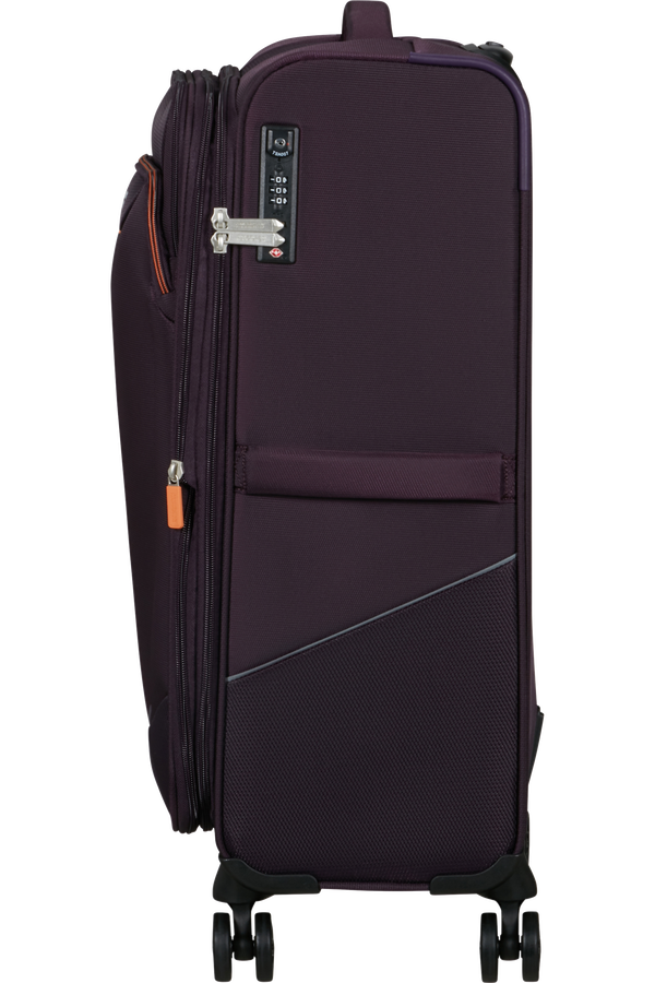 American Tourister SummerRide Spinner M EXP TSA 69cm  Dark Plum