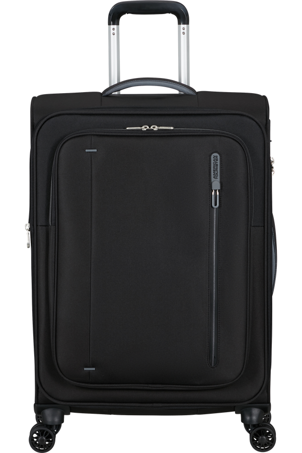 American Tourister Cloudrider Spinner EXP TSA M  Jet Black