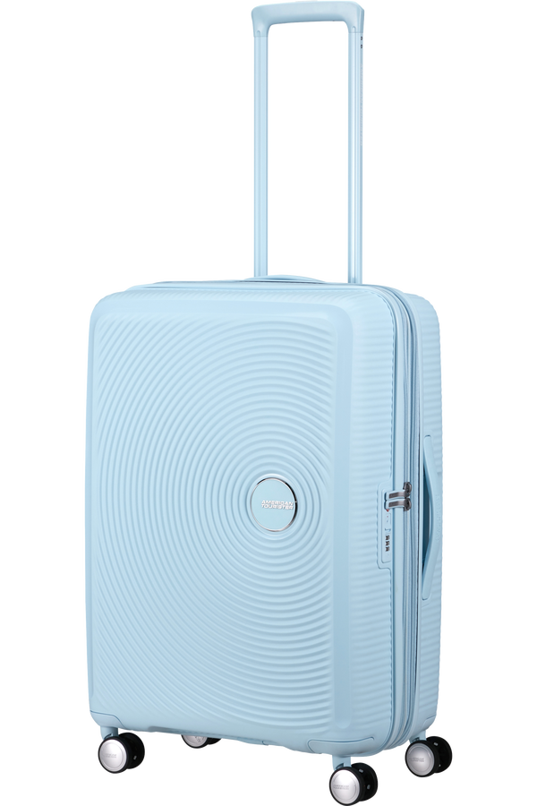 American Tourister SoundBox Spinner TSA Expandable 67cm  Pastel Blue