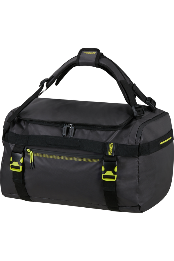 American Tourister Urban Track Duffle/Backpack Coated L  Black/Lime