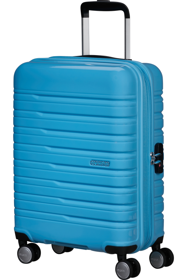 American Tourister Flashline Pop Spinner Exp TSA 55cm  Cloudy Blue