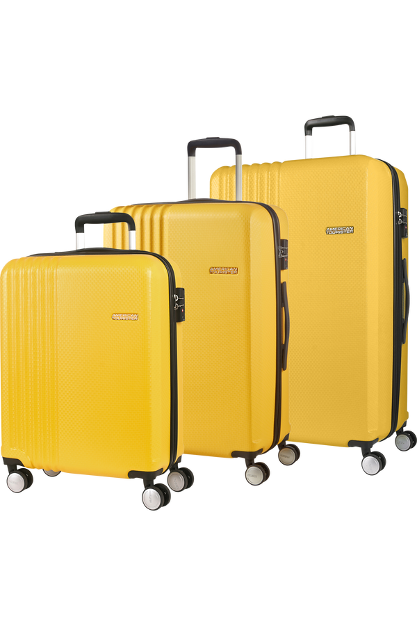 American Tourister Beachrider 3 Pc Set A  Jaune