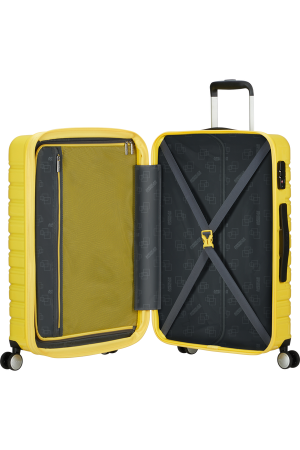 American Tourister Flashline Pop Spinner Exp TSA 67cm  Jaune citron