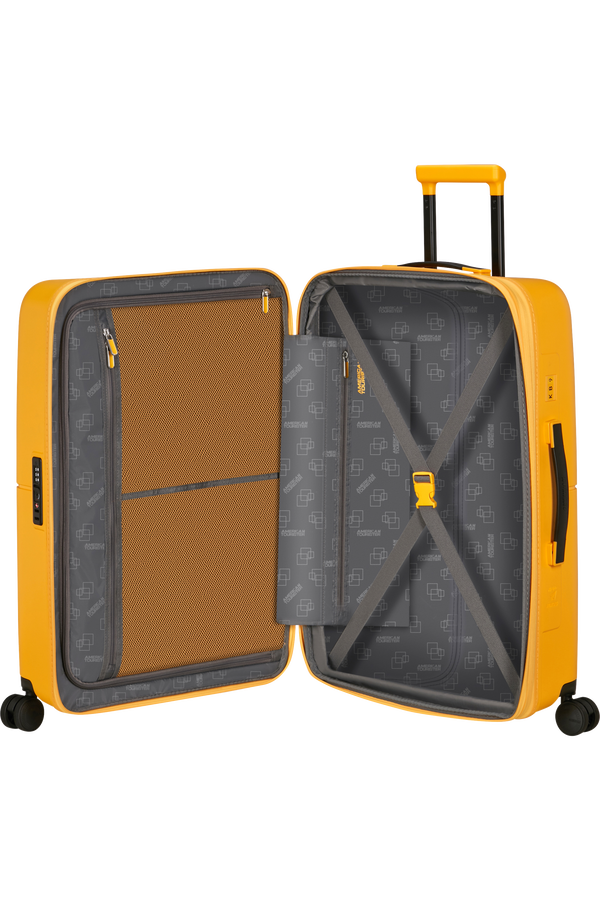 American Tourister DashPop Spinner Expandable TSA 67cm Jaune or