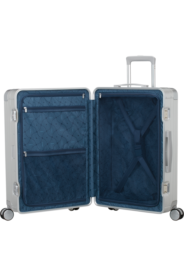 American Tourister Soundbox Alu Spinner TSA 68cm  Argent