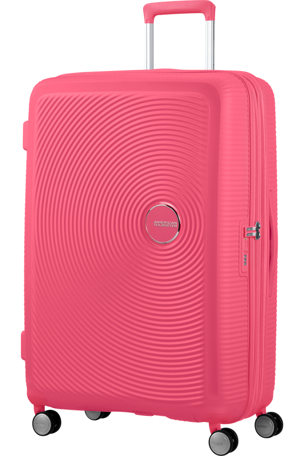 American Tourister Soundbox Spinner Expandable 77cm  Rose intense