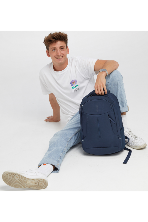 American Tourister Urban Groove Ug14 Lapt. Bp 15.6' Uni  Bleu marine fonc&eacute;