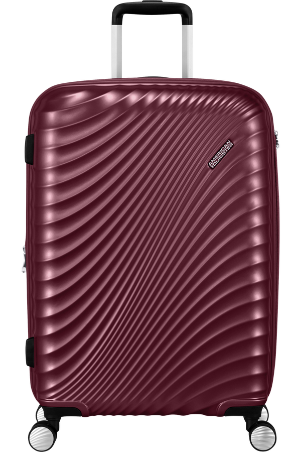 American Tourister Jetglam Spinner TSA Expandable 67cm  Metallic Grape Purple