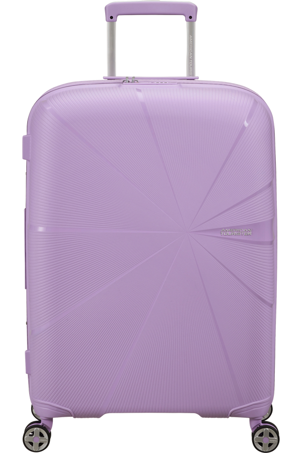 American Tourister Starvibe Spinner Expandable TSA 67cm Digital Lavender