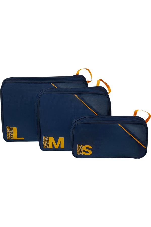 Packing Cubes Set de 3 organisateurs de bagages