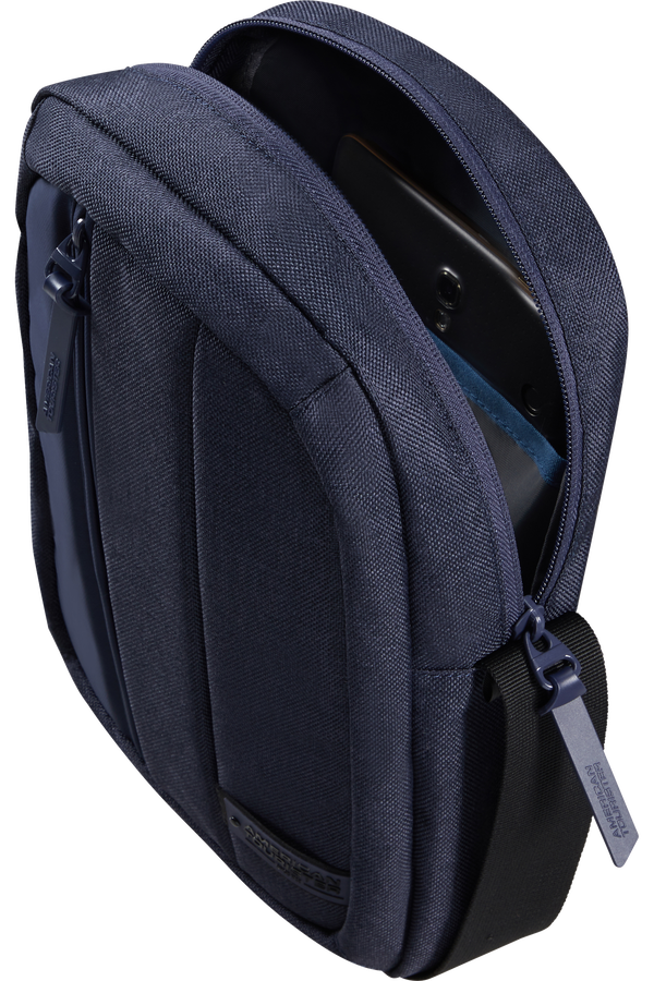 American Tourister Streethero Cross-Over  Navy Melange