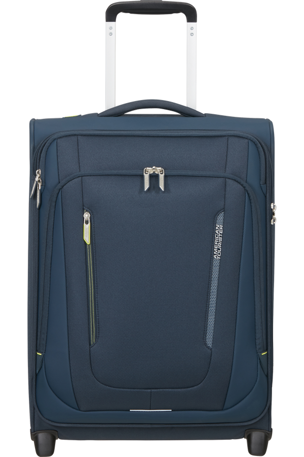 American Tourister Wanderlite Upright S TSA S  Bleu marine foncé
