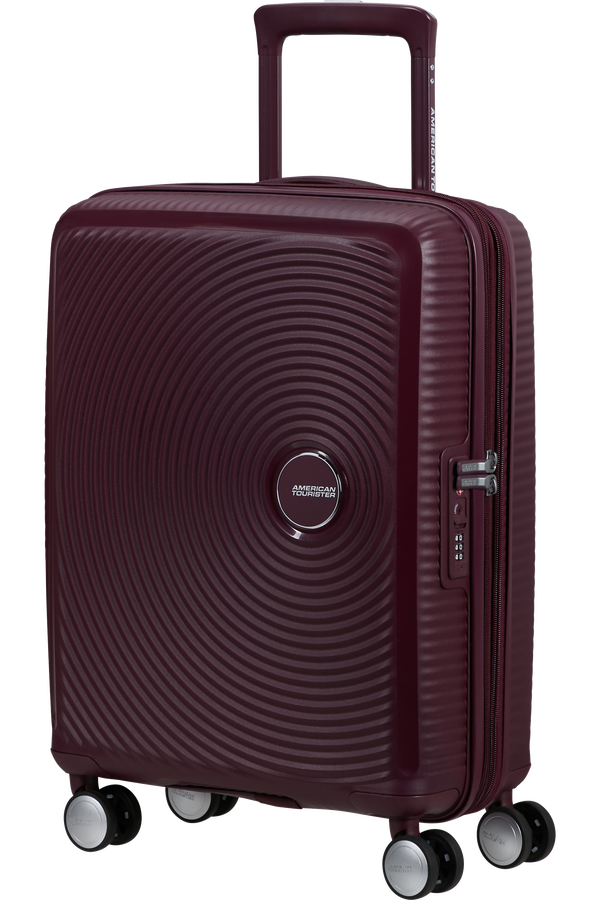 American Tourister SoundBox Spinner TSA Expandable 55cm  Wild Cherry