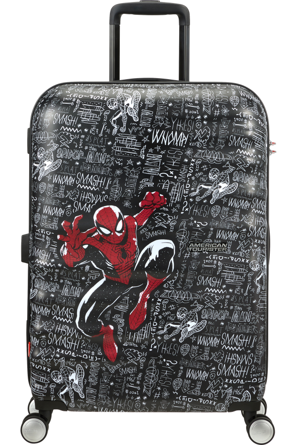 American Tourister Wavebreaker Disney Spinner 67cm  Spiderman Sketch