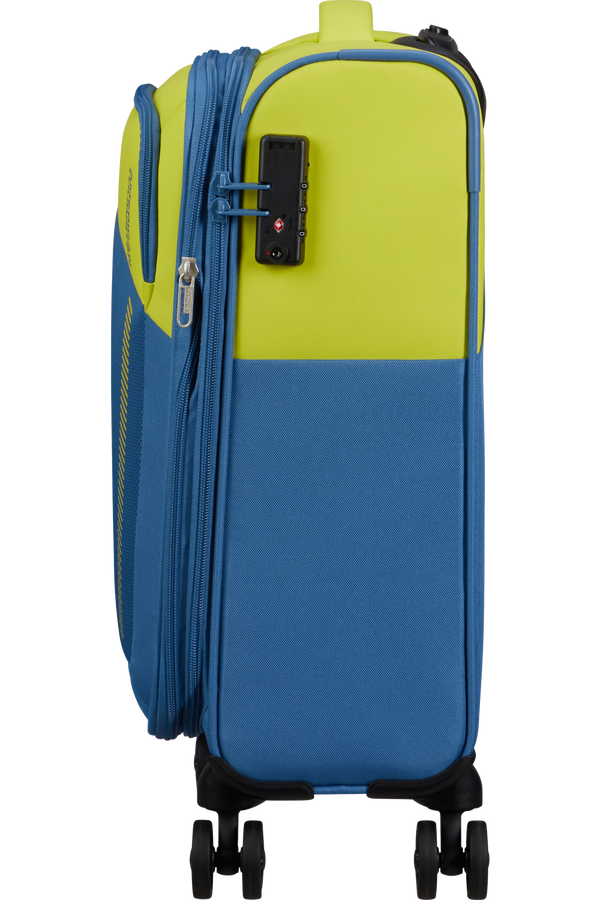 American Tourister Daring Dash Spinner Expandable TSA S  Lime/Coronet