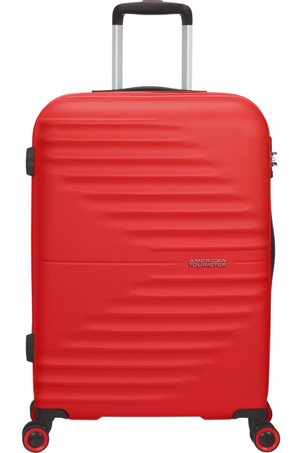 American Tourister Wavetwister Spinner TSA 66cm  Rouge vif