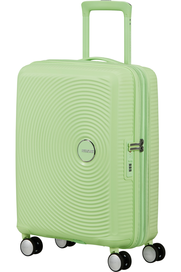 American Tourister SoundBox Spinner TSA Expandable 55cm  Kiwi Green