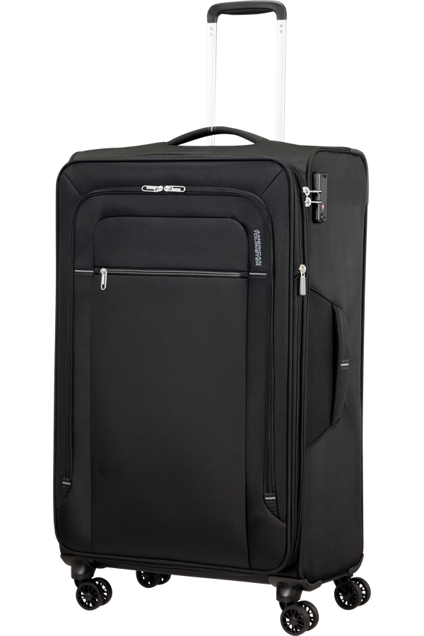 American Tourister Crosstrack Spinner Expandable 79cm  Noir/Gris