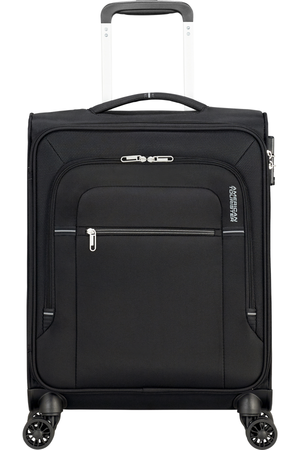 American Tourister Crosstrack Spinner 55cm  Noir/Gris