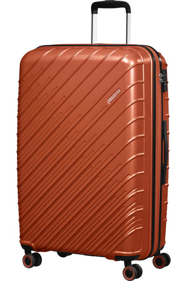 American Tourister Speedstar Spinner 77/28 Exp Tsa  Orange Cuivre