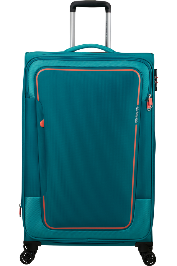 American Tourister Pulsonic Spinner Expandable 81cm  Stone Teal