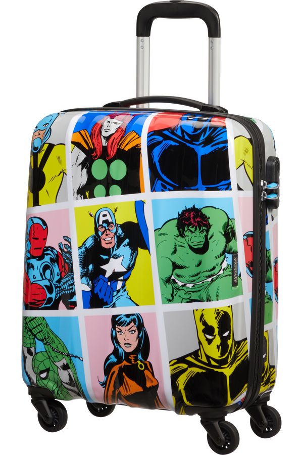 American Tourister Marvel Legends Spinner Alfatwist 2.0 55cm  Marvel Pop Art
