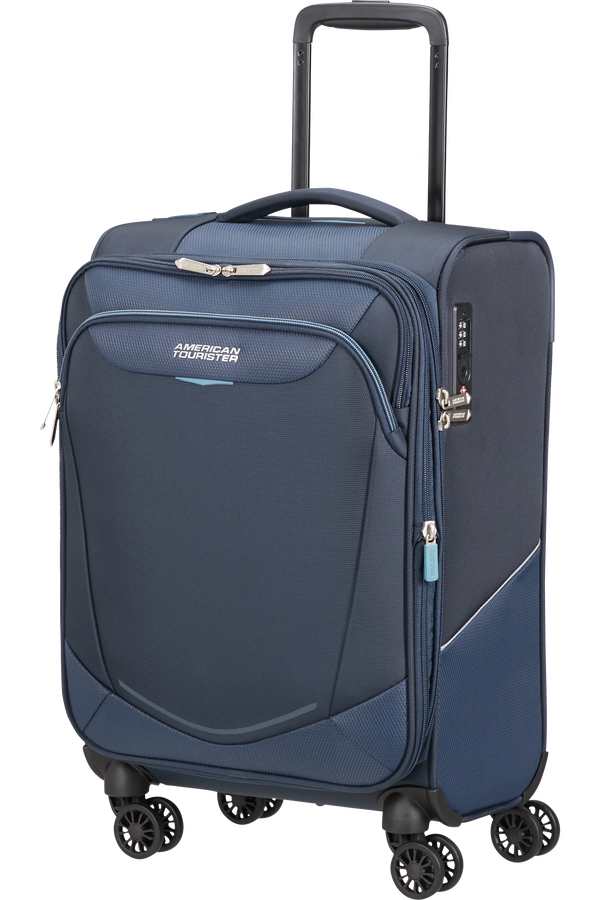 American Tourister SummerRide Spinner Expandable TSA 55cm L35  Marine