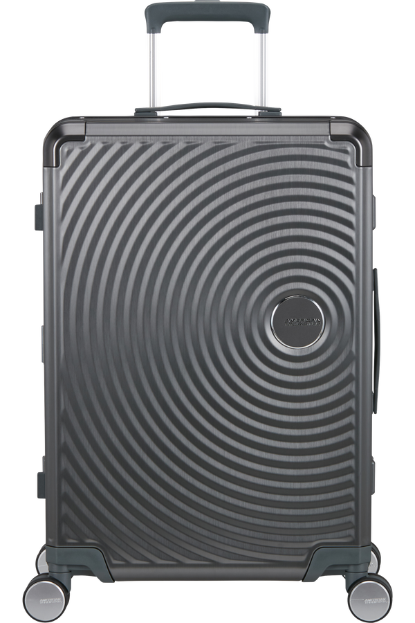 American Tourister Soundbox Alu Spinner TSA 68cm  Brushed Anthracite
