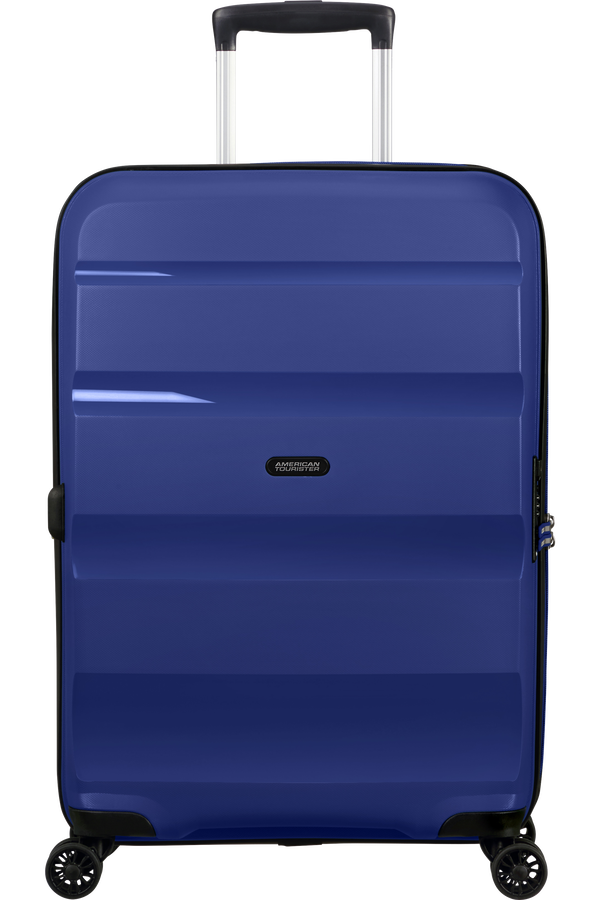 American Tourister Bon Air Dlx Spinner TSA Expandable 66cm  Bleu marine fonc&eacute;