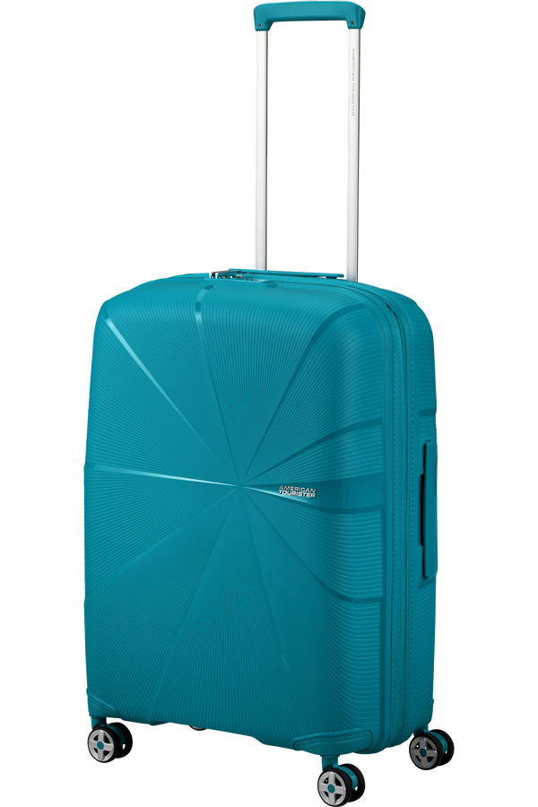 American Tourister Starvibe Spinner Expandable TSA 67cm Verdigris