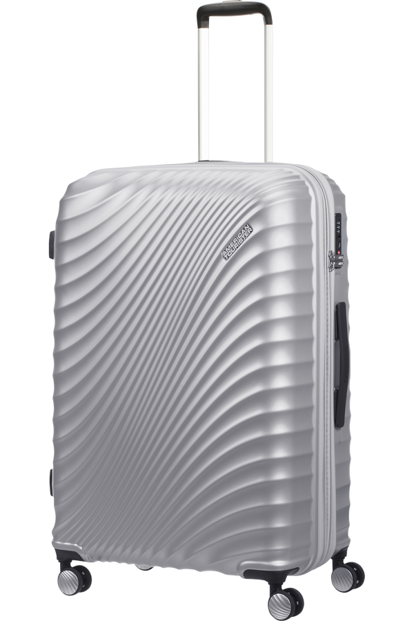 American Tourister Jetglam Spinner 77cm  Argent métal