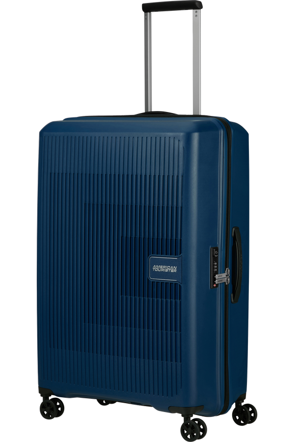 American Tourister Aerostep Spinner 77/28 Exp Tsa 77cm  Bleu marine
