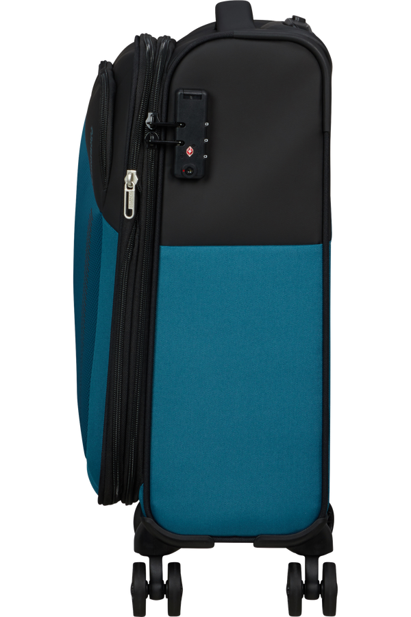 American Tourister Daring Dash Spinner Expandable TSA S  Noir/Bleu