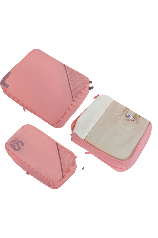 Packing Cubes Set de 3 organisateurs de bagages