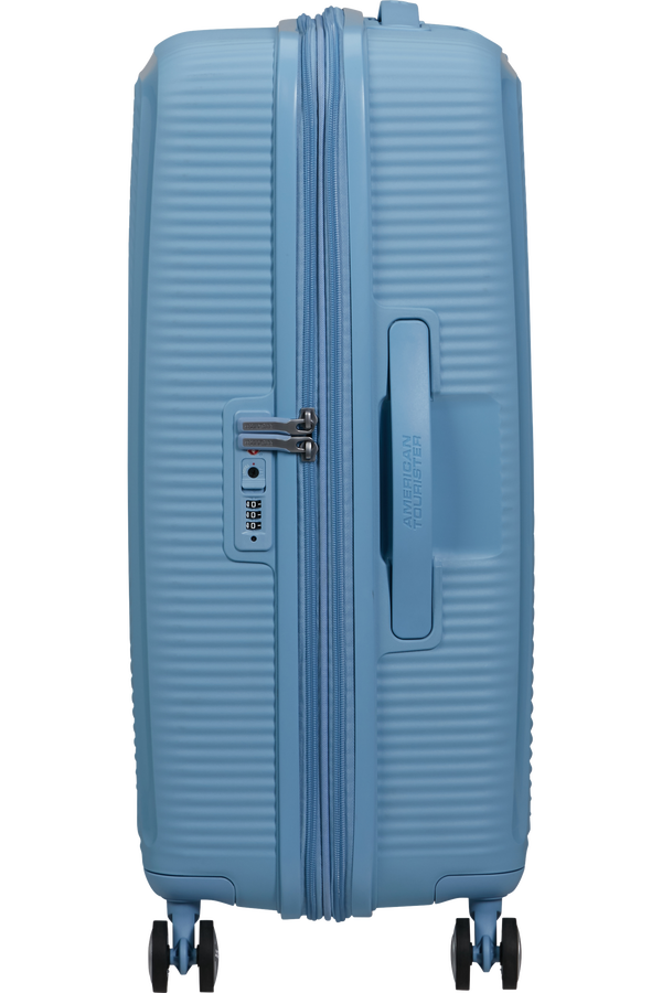 American Tourister SoundBox Spinner TSA Expandable 67cm  Sea Shimmer