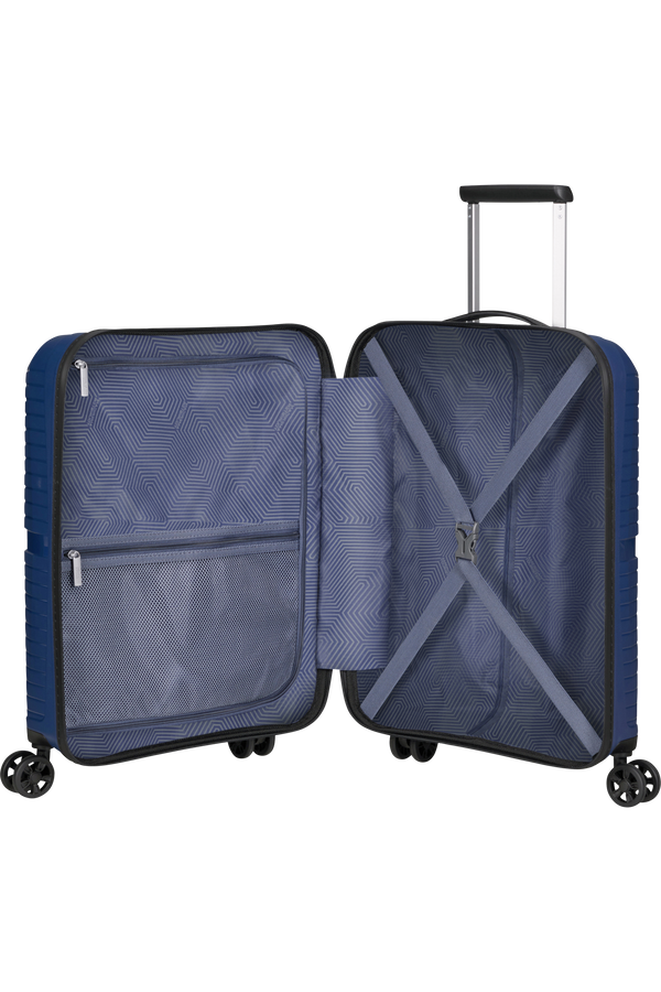 American Tourister Airconic Spinner Frontloader 15.6' 55cm  Bleu marine foncé