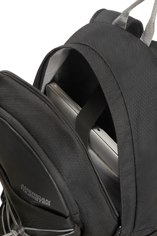 American Tourister Road Quest Laptop Backpack M 15.6'  Black/Grey
